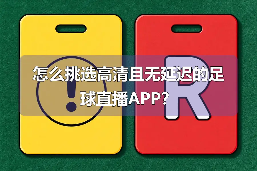 怎么挑选高清且无延迟的足球直播APP?